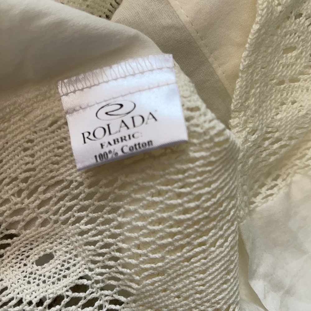 Tank top white off color, made in Europe ( Ukrain), 100% cotton , size 48 ( M). - Picture 3 of 8